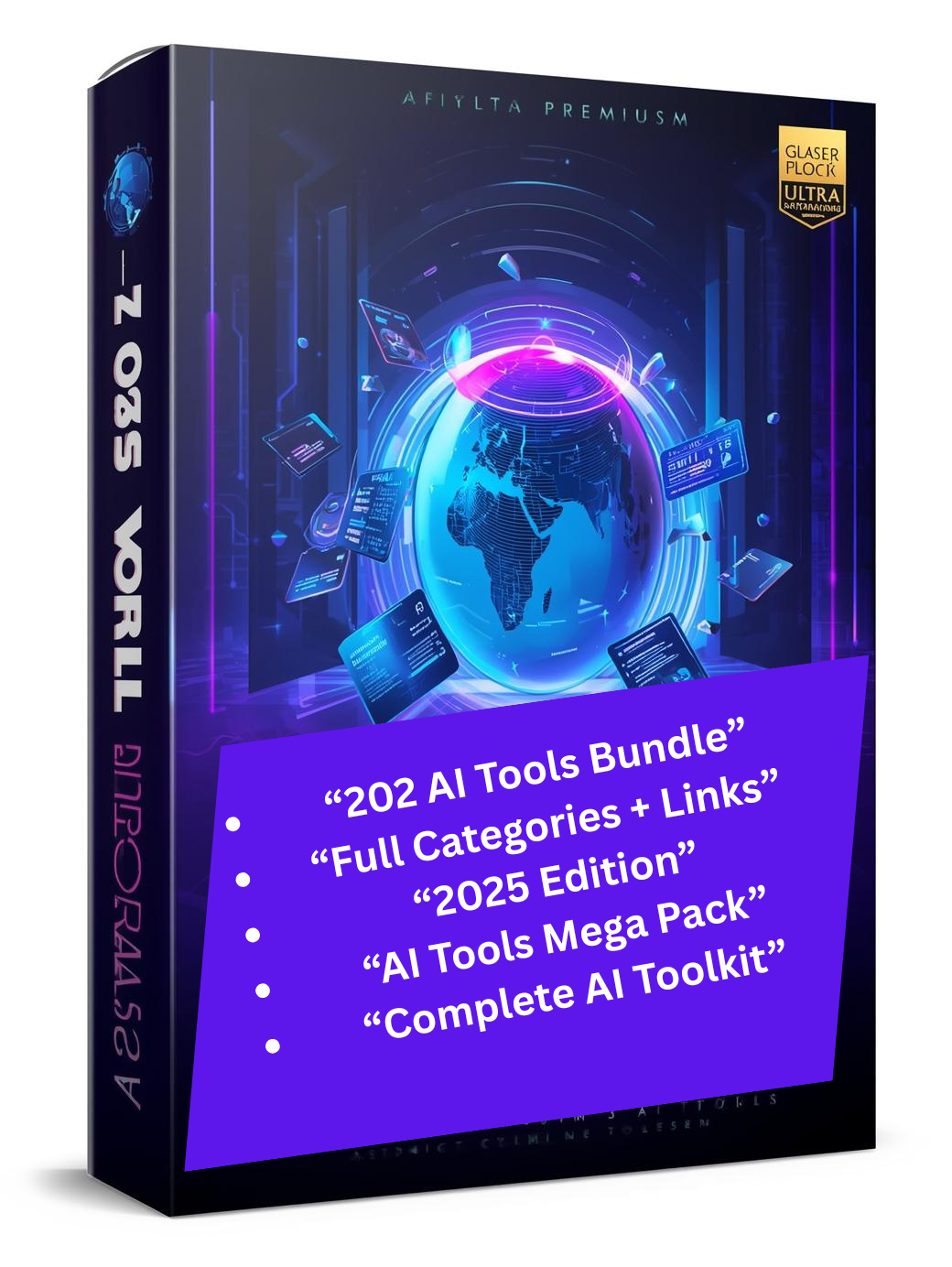 “202 AI Tools Bundle” “Full Categories + Links” “2025 Edition” “AI Tools Mega Pack” “Complete AI Toolkit”